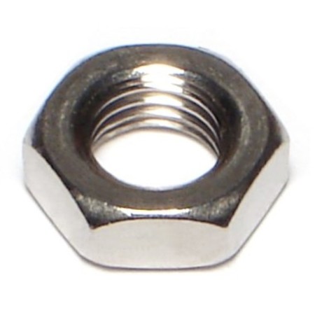 Midwest Fastener Lock Nut, 5/16"-24, 18-8 Stainless Steel, Not Graded, 12 PK 77002
